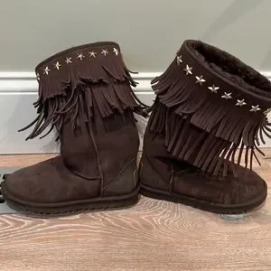 Jimmy Choo | Shoes | Barely Worn Brown Jimmy Choo Sora Uggs